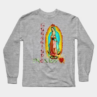 Our Lady Guadalupe Virgin Mary of Mexico Mexican Tilma Juan Diego 202-2020 Long Sleeve T-Shirt